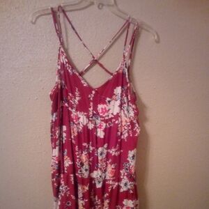 Colorful spaghetti strap shirt